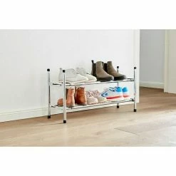 BAUHAUS Schuhregal L X B X H: 23 X 64 X 37 Cm, Passend Für: Bis Zu 12 Paar Schuhe, Max. Ausziehbar Bis: 118 Cm -Schränke Möbel Mall 12 102