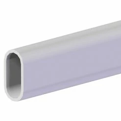 BAUHAUS Lundbergs Kleiderstange L X B X H: 905 X 15 X 30 Mm, Weiß, Geeignet Für: Kleiderschränke