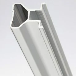 BAUHAUS Room Plaza Easy Griffprofil Passend Für: Room Plaza Easy Schiebetür-Bau-Sets, 2.550 Mm, Silber