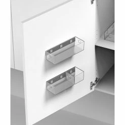 BAUHAUS Essensa Aufbewahrungsbox-Set Boxx 3 -tlg., Kunststoff, Graphit/Transluzent -Schränke Möbel Mall 12 150