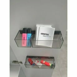 BAUHAUS Essensa Aufbewahrungsbox-Set Boxx 3 -tlg., Kunststoff, Graphit/Transluzent -Schränke Möbel Mall 12 151