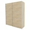 BAUHAUS Express Möbel Schwebetürenschrank Stars B X T X H: 200 X 68 X 236 Cm, Farbe Griff: Aluminiumfarben, Farbe Front: Eiche Sonoma, Farbe Korpus: Eiche Sonoma -Schränke Möbel Mall 12 1565
