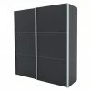 BAUHAUS Express Möbel Schwebetürenschrank Stars B X T X H: 200 X 68 X 216 Cm, Farbe Griff: Aluminiumfarben, Farbe Front: Graphit, Farbe Korpus: Graphit 1 BAUHAUS Express Möbel Schwebetürenschrank Stars B X T X H: 200 X 68 X 216 Cm, Farbe Griff: Aluminiumfarben, Farbe Front: Graphit, Farbe Korpus: Graphit -Schränke Möbel Mall 12 1638