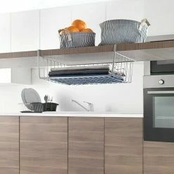 BAUHAUS Metaltex Allzweck-Korb Kanguro 40 L X B X H: 40 X 26 X 14 Cm, Metall, Einhängen -Schränke Möbel Mall 12 176