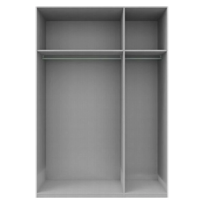 BAUHAUS Express Möbel Schwebetürenschrank Swift B X T X H: 150 X 68 X 216 Cm, Mit Glasfronten, Ohne Zubehör, Farbe Front: Basaltglas Mittig/Basalt, Farbe Korpus: Basalt 4 BAUHAUS Express Möbel Schwebetürenschrank Swift B X T X H: 150 X 68 X 216 Cm, Mit Glasfronten, Ohne Zubehör, Farbe Front: Basaltglas Mittig/Basalt, Farbe Korpus: Basalt – Bild 2