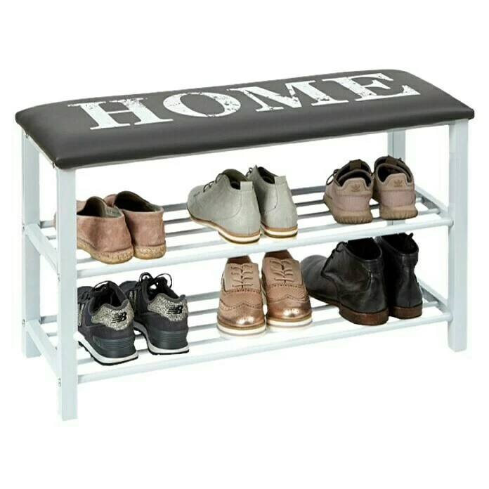 BAUHAUS Schuhregal Mit Sitzbank L X B X H: 78 X 30 X 48 Cm, Home 3 BAUHAUS Schuhregal Mit Sitzbank L X B X H: 78 X 30 X 48 Cm, Home