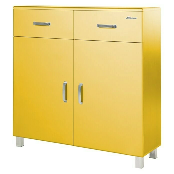 BAUHAUS Phönix Miami Schuhschrank L X B X H: 37 X 110 X 111 Cm, Gelb, Anzahl Fächer: 2 Stk. 2 BAUHAUS Phönix Miami Schuhschrank L X B X H: 37 X 110 X 111 Cm, Gelb, Anzahl Fächer: 2 Stk.