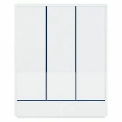 BAUHAUS Phönix Prana Drehtürschrank L X B X H: 55 X 158 X 195 Cm, Weiß