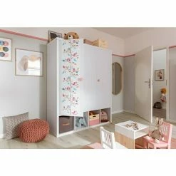 BAUHAUS Phönix Caro Drehtürschrank L X B X H: 55 X 150 X 185,4 Cm, Weiß -Schränke Möbel Mall 12 210