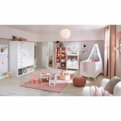 BAUHAUS Phönix Caro Drehtürschrank L X B X H: 55 X 150 X 185,4 Cm, Weiß -Schränke Möbel Mall 12 212