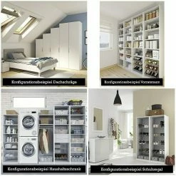 BAUHAUS Express Möbel Escalo Drehtür L X B X S: 236 X 49,1 X 0,22 Cm, Mit Spiegel -Schränke Möbel Mall 12 397