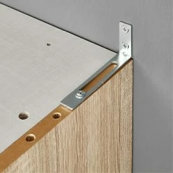 BAUHAUS Express Möbel Drehtürschrank Brooklyn L X B X H: 58 X 100 X 216 Cm, Weiß, Mit Spiegel -Schränke Möbel Mall 12 453