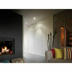 BAUHAUS Optimum Schiebetür-Set Weiß, 120 X 250 Cm