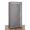 BAUHAUS Textiler Kleiderschrank L X B X H: 50 X 75 X 160 Cm, Grau -Schränke Möbel Mall 12 7