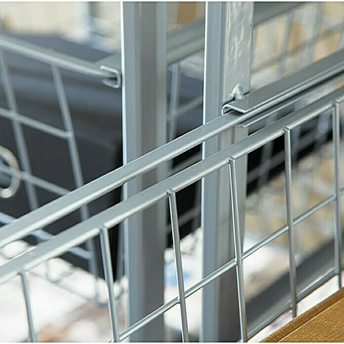 BAUHAUS Regalux Clever Metallrahmen Pulverbeschichtet, 45 X 45 X 79,5 Cm 5 BAUHAUS Regalux Clever Metallrahmen Pulverbeschichtet, 45 X 45 X 79,5 Cm – Bild 3